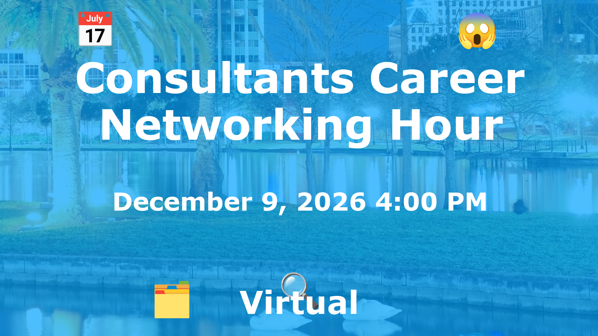 Consultants Career Networking Hour event image